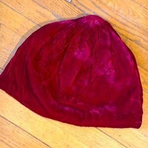 ❄️VINTAGE RED VELVET CLUTCH PURSE /MUFF❄️